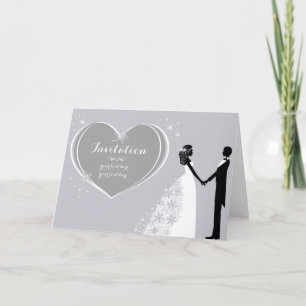 Invitación de novias y novias de invierno