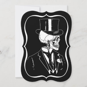 Invitación de Novio Calavera