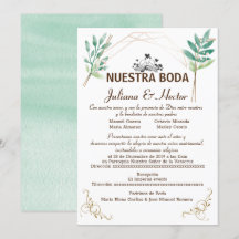 Invitación de Nuestra Boda