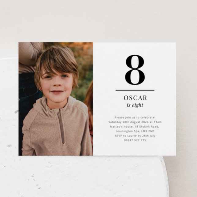 Invitación de ocho fotos de paisajes (Subido por el creador)