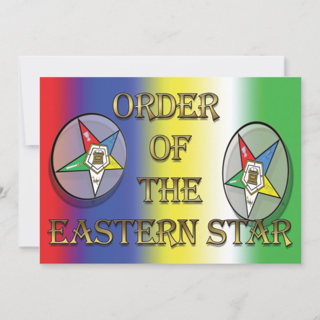 Invitación de OES (Anverso)