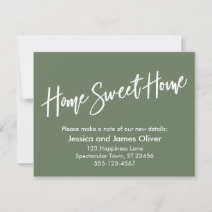 Invitación de Olive para escritura a mano en casa