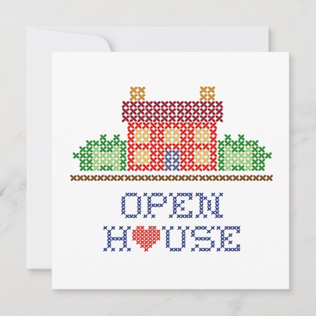 Invitación de Open House (Anverso)