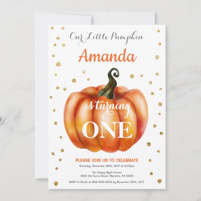 Invitación de oro al cumpleaños a la caída de la c (Anverso)