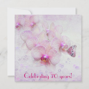 Invitación de orquídeas