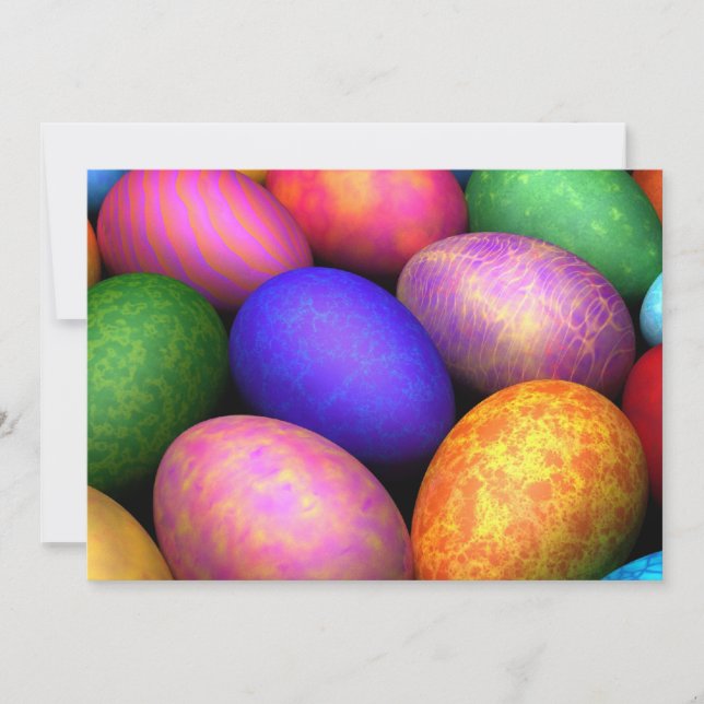 Invitación de Ostereier (Semana Santa) (Anverso)