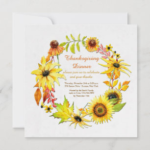 Invitación de Otoño Dorado