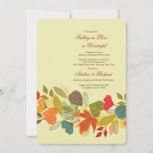 Invitación de otoño Garland