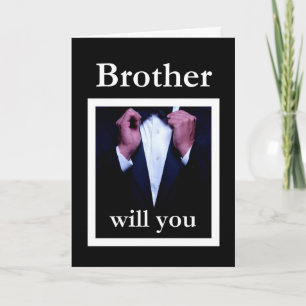 Invitación de padrino de boda - INFORMAL