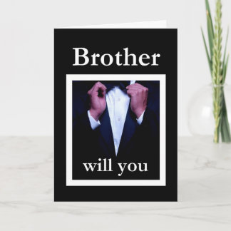 Invitación de Padrino de Boda - INFORMAL