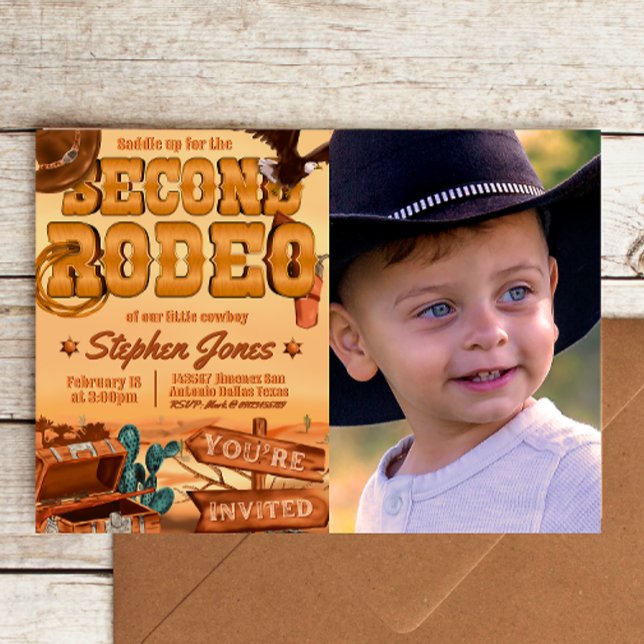 Invitación de paisaje del 2do Rodeo con foto (Subido por el creador)