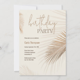 Invitación de Palma Natural