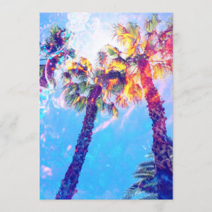Invitación de Palma, Tarjeta, Papelería