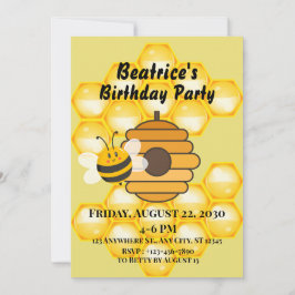 Invitación de Panal de Abejas