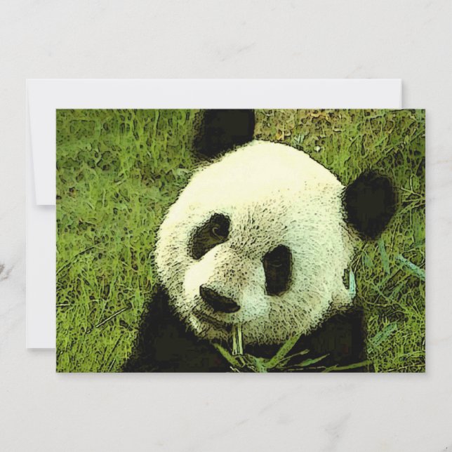 Invitación de Panda (Anverso)