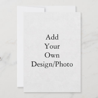 Invitación de papel con diseño/foto personalizado