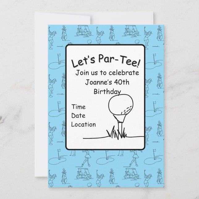 Invitación de Par-tee (Anverso)