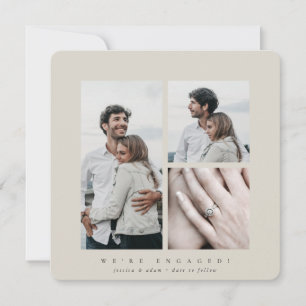 Invitación de participación multifotografía elegan