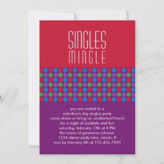 Invitación de partido de El día de San Valentín ún