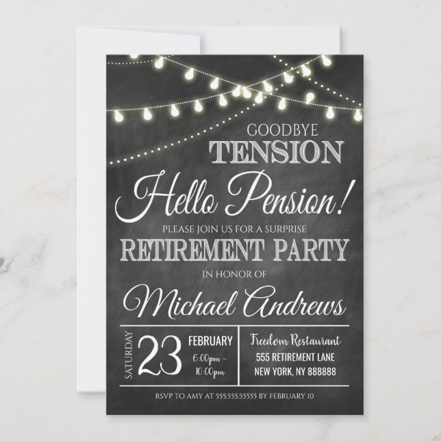 Invitación de partido de jubilación (Anverso)