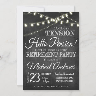 Invitación de partido de jubilación