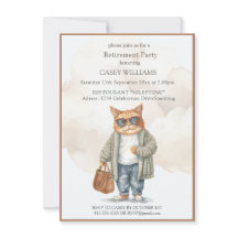 Invitación de partido de jubilación