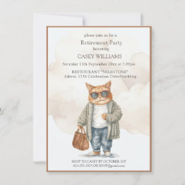 Invitación de partido de jubilación