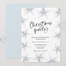 Invitación de partido de navidades | estrellas de 
