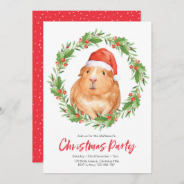 Invitación de partido de navidades | linda guerra