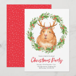 Invitación de partido de navidades | linda guerra