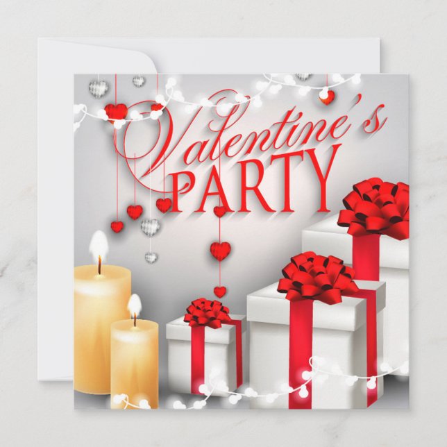 Invitación de partido el día de San Valentín (Anverso)
