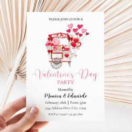 Invitación de partido el día de San Valentín
