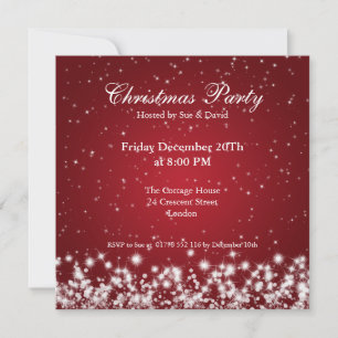 Invitación de partido Elegante Personalizado de es