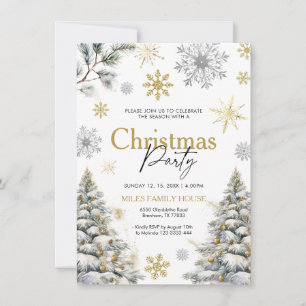 Invitación de partido navidad, Fiesta Navidades de