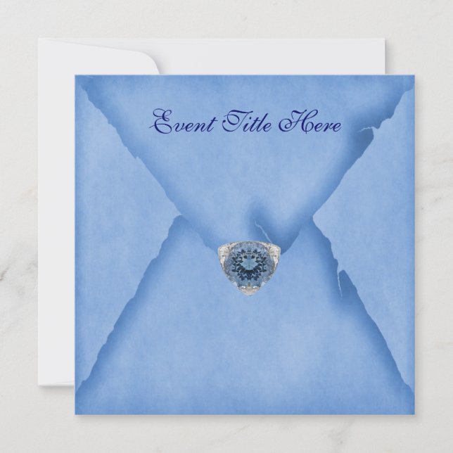 Invitación de partido Personalizado galardonado (Anverso)