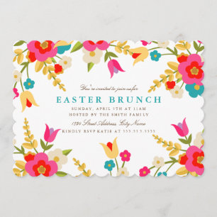 Invitación de Pascua a las Flores del País