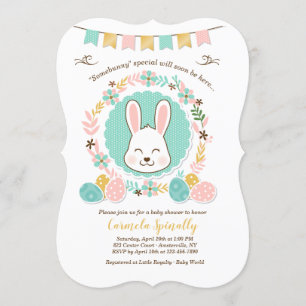 Invitación de Pascua Baby Shower