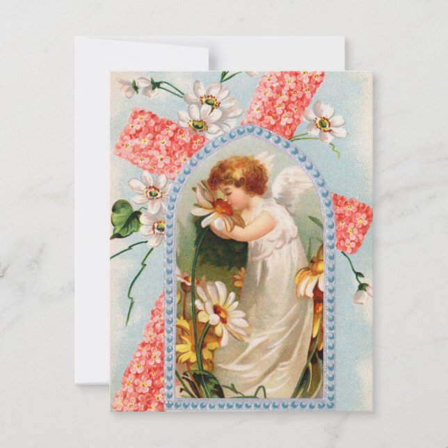 Invitación de Pascua del vintage (Anverso)