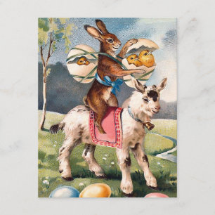 Invitación de Pascua del vintage