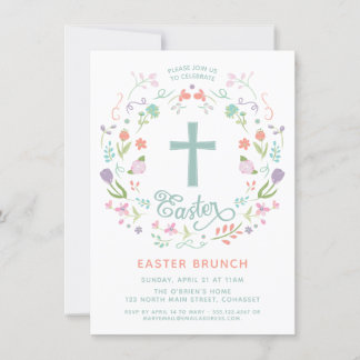 Invitación de Pascua - Religioso, Invitación a la 