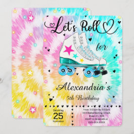 Invitación de patinaje en línea