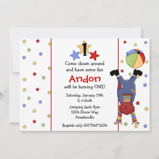 Invitación de payasada
