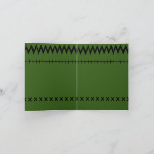 Invitación de pepinillo de Frankenstein