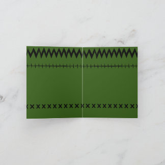 Invitación de pepinillo de Frankenstein