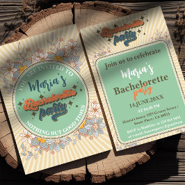 Invitación de personalizado a una soltería de époc
