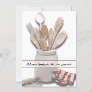 Invitación de Personalizado de ducha de novia con 