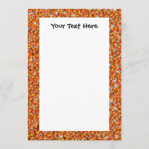 Invitación de Personalizado de KRW Candy Corn 5x7