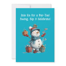 Invitación de personalizado Golf Lover