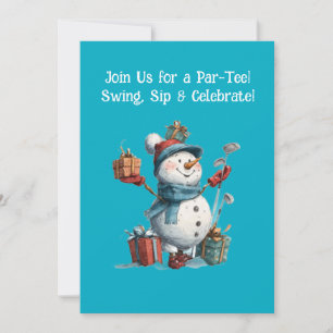 Invitación de personalizado Golf Lover