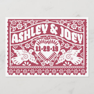 Invitación de personalizado Love Birds